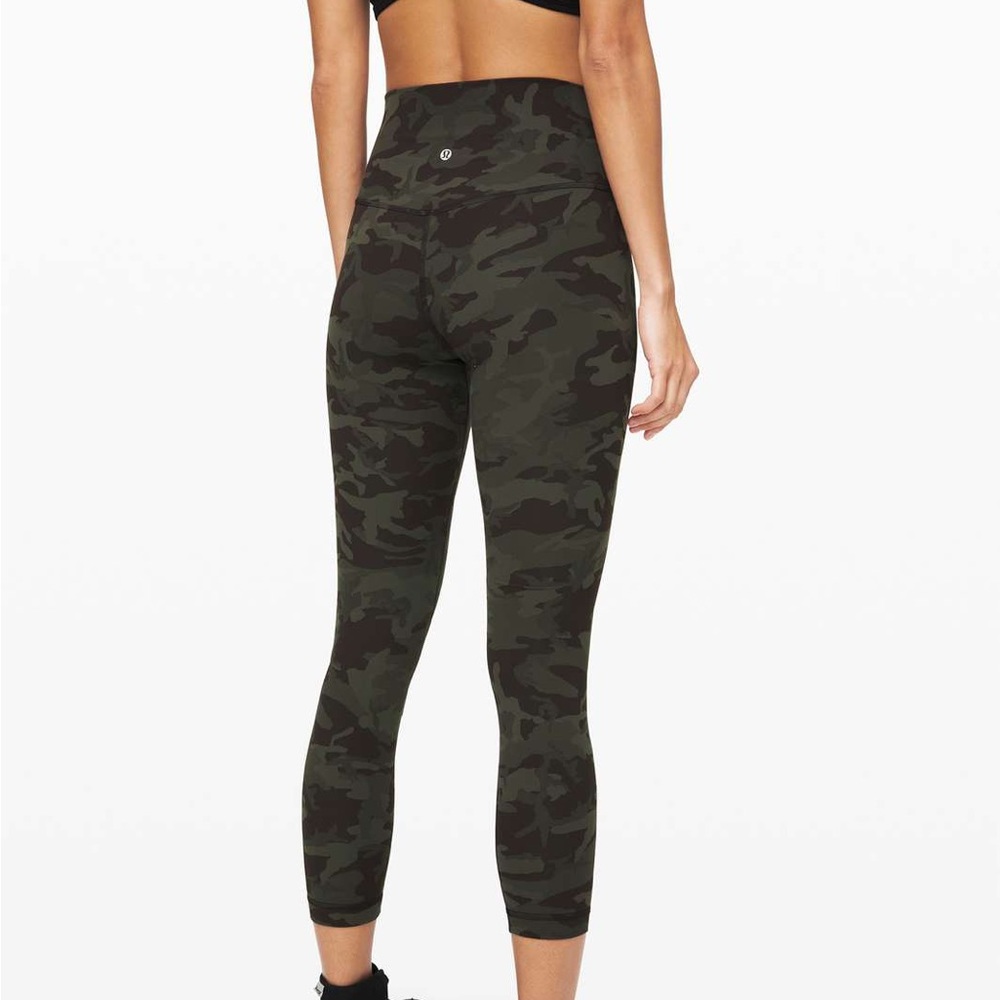 Camo lululemon align leggings